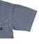 クリフメイヤー（KRIFF MAYER）ジュニア ワークステッチデニムシャツ J2545129:1571:NAVY-STRP