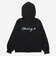 ハーレー（HURLEY）ラッシュガード PHANTOM クルーシブ ロゴ フルジップ フーディー 長袖 WSRG261008-BLK