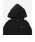 ハーレー（HURLEY）ラッシュガード PHANTOM クルーシブ ロゴ フルジップ フーディー 長袖 WSRG261008-BLK