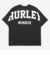 ハーレー（HURLEY）ラッシュガード PHANTOM バック アーチ オーバーサイズ 半袖Tシャツ MUSS251035-BLK