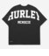 ハーレー（HURLEY）ラッシュガード PHANTOM バック アーチ オーバーサイズ 半袖Tシャツ MUSS251035-BLK