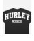 ハーレー（HURLEY）ラッシュガード PHANTOM バック アーチ オーバーサイズ 半袖Tシャツ MUSS251035-BLK