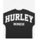 ハーレー（HURLEY）ラッシュガード PHANTOM バック アーチ オーバーサイズ 半袖Tシャツ MUSS251035-BLK