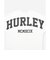 ハーレー（HURLEY）ラッシュガード PHANTOM バック アーチ オーバーサイズ 半袖Tシャツ MUSS251035-WHT