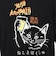 ゴースローキャラバン（GOSLOWCARAVAN）RAY綿 猫と麦酒 半袖Tシャツ 猫生乾杯 362616 BLK