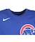 エムエルビー（MLB）野球ウェア カブス 今永昇太 ネーム&ナンバー 半袖Tシャツ ブルー N199-4EW-EJ9-GB9