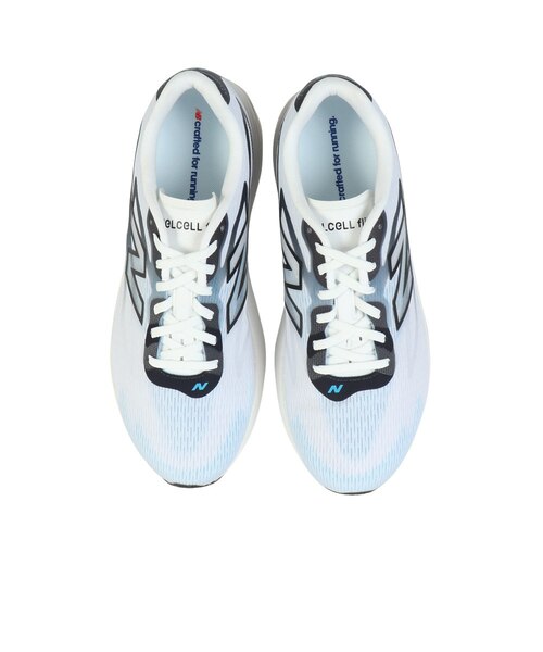New Balance トレーニングシューズ ホワイト/ブルー ニューバランス（new balance）ランニングシューズ トレーニング