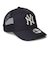 ニューエラ（NEW ERA）キッズ メッシュキャップ Youth 9FORTY A-Frame トラッカー ニューヨーク・ヤンキース MLB Embroide…