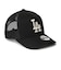 ニューエラ（NEW ERA）キッズ メッシュキャップ Youth 9FORTY A-Frame トラッカー ロサンゼルス・ドジャース MLB Embroide…