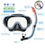 リーフツアラー（REEFTOURER）シュノーケリング 2点セット 24 RC0117 BKTN スノーケル&マスク 10歳から大人用