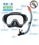リーフツアラー（REEFTOURER）シュノーケリング 2点セット 24 RC0117 BKTN スノーケル&マスク 10歳から大人用
