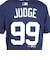 エムエルビー（MLB）野球ウェア ヤンキース アーロン・ジャッジ ネームアンドナンバー半袖Tシャツ N199-44B-NK9-6GZ