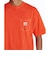 クイックシルバー（Quiksilver）DNA BUBBLE POCKET ST 半袖ワンポイントTシャツ ルーズフィット QST262016 RED