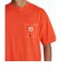 クイックシルバー（Quiksilver）DNA BUBBLE POCKET ST 半袖ワンポイントTシャツ ルーズフィット QST262016 RED