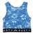 ラスティ（RUSTY）水着 キッズ 裾ドロストニコちゃんラッシュTシャツ付き 4点セット 966801BL