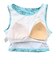 オーシャンパシフィック（Ocean Pacific）水着 ギャザー長袖Tシャツ付き4点セット 526800MNT