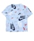ナイキ（NIKE）ジュニア セットアップ AOP LT WT FT SHORT 上下セット 86N043-B0H