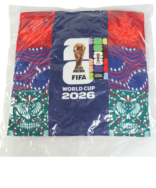 日本サッカー協会（JFA）大会ロゴスクエアクッション FIFAワールド
