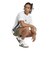 アディダス（adidas）エッセンシャルズ スリーストライプス シングルジャージー半袖Tシャツ KTF02-JE6388