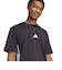アディダス（adidas）エッセンシャルズ スリーストライプス シングルジャージー半袖Tシャツ KTF02-JD1906
