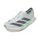 アディダス（adidas）ランニングシューズ トレーニングシューズ 部活 アディゼロ タクミ セン 11 ホワイト シルバー NMQ29-KH8901 スポー…