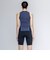 ナイキ（NIKE）フィットネス水着 レディース 水泳 ジップ セパレーツ 紺 M-LLサイズ 2993170-0381 上下セット