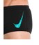 ナイキ（NIKE）水着 メンズ 水泳 ハイドラストロング ロゴ スクエアレッグ ブリーフ 黒×青 M-LLサイズ NESSG032-N385 メンズ水着 ショ…