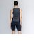 ナイキ（NIKE）フィットネス水着 レディース 水泳 ジップ セパレーツ 黒 M-3Lサイズ 2993170-0009 上下セット 大きいサイズ