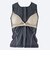 ナイキ（NIKE）フィットネス水着 レディース 水泳 ジップ セパレーツ 黒 M-3Lサイズ 2993170-0009 上下セット 大きいサイズ
