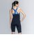 ナイキ（NIKE）競泳水着 レディース 水泳 スムーズジップレッグスーツ 2993176-0010