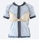 ナイキ（NIKE）フィットネス水着 レディース 水泳 FA26シーズン プリント 半袖 セパレーツ 黒 M-3Lサイズ 2993175-0009 上下セット …