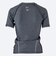 ナイキ（NIKE）フィットネス水着 レディース 水泳 セミロングレギンス 半袖 ジップ セパレーツ 黒 M-LLサイズ 2993173-0009