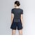ナイキ（NIKE）フィットネス水着 レディース 水泳 半袖 ジップ セパレーツ 黒 M-3Lサイズ 2993171-0009 上下セット フレアシルエット