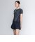 ナイキ（NIKE）フィットネス水着 レディース 水泳 半袖 ジップ セパレーツ 黒 M-3Lサイズ 2993171-0009 上下セット フレアシルエット