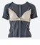 ナイキ（NIKE）フィットネス水着 レディース 水泳 半袖 ジップ セパレーツ 黒 M-3Lサイズ 2993171-0009 上下セット フレアシルエット