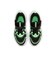 ナイキ（NIKE）ジュニア スポーツシューズ ベルクロ ベルト付き スニーカー コズミック ランナー ブラック グリーン HM4400-016