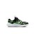 ナイキ（NIKE）ジュニア スポーツシューズ ベルクロ ベルト付き スニーカー コズミック ランナー ブラック グリーン HM4400-016