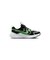 ナイキ（NIKE）ジュニア スポーツシューズ ベルクロ ベルト付き スニーカー コズミック ランナー ブラック グリーン HM4400-016