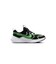 ナイキ（NIKE）ジュニア スポーツシューズ ベルクロ ベルト付き スニーカー コズミック ランナー ブラック グリーン HM4400-016