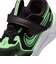 ナイキ（NIKE）ジュニア スポーツシューズ ベルクロ ベルト付き スニーカー コズミック ランナー ブラック グリーン HM4400-016