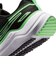 ナイキ（NIKE）ジュニア スポーツシューズ ベルクロ ベルト付き スニーカー コズミック ランナー ブラック グリーン HM4400-016