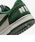 ナイキ（NIKE）スニーカー スポーツシューズ ビッグLOW ラックス ホワイト グリーン IO4224-100 カジュアル スポーツ シューズ