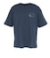 ゴースローキャラバン（GOSLOWCARAVAN）スクエアLOGO バックプリント ゆったり 半袖Tシャツ 361915B NAV