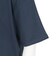 ゴースローキャラバン（GOSLOWCARAVAN）スクエアLOGO バックプリント ゆったり 半袖Tシャツ 361915B NAV