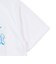 バドミントンウェア ドライ半袖Tシャツ T-6107-WHT