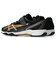 アシックス（ASICS）ジュニアスポーツシューズ ベルクロ ベルト付き スニーカー レーザービーム SL MG ブラック ゴールド 1154A232.001 …