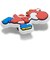 クロックス（crocs）ジビッツチャーム あかヨッシー フル ボディ 10018216