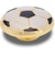クロックス（crocs）ジビッツチャーム エナメル サッカー ボール 10019024