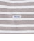 Cotton Lourd Basque ボートネック ボーダー長袖Tシャツ B211 BROWNINGxWHITE