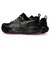 アシックス（ASICS）ランニングシューズ トレランシューズ ゲルソノマ 8 ゴアテックス ブラック レッド 1011B977.005 防水